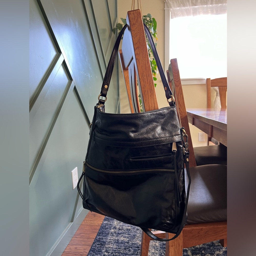 Hobo International large black crossbody/ shoulder bag